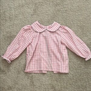 TBBC - Pink Gingham Kids Shirt size 3T